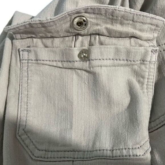 Christopher & Banks Jeans CJ Womens Size 10 Beige Straight Mid-Rise Pockets - Picture 8 of 11